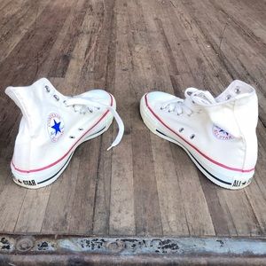 Original “made in USA” chuck Taylor high tops.